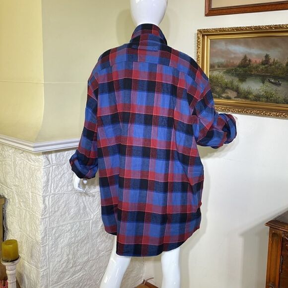 NWT 100% Cotton Plaid Shirt / Shacket - Picture 3 of 7